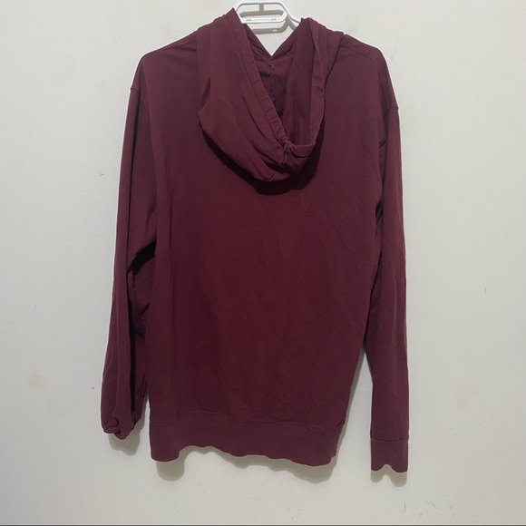 An Original Penguin Burgundy Graphic Hoodie Size XXL - Picture 7 of 10